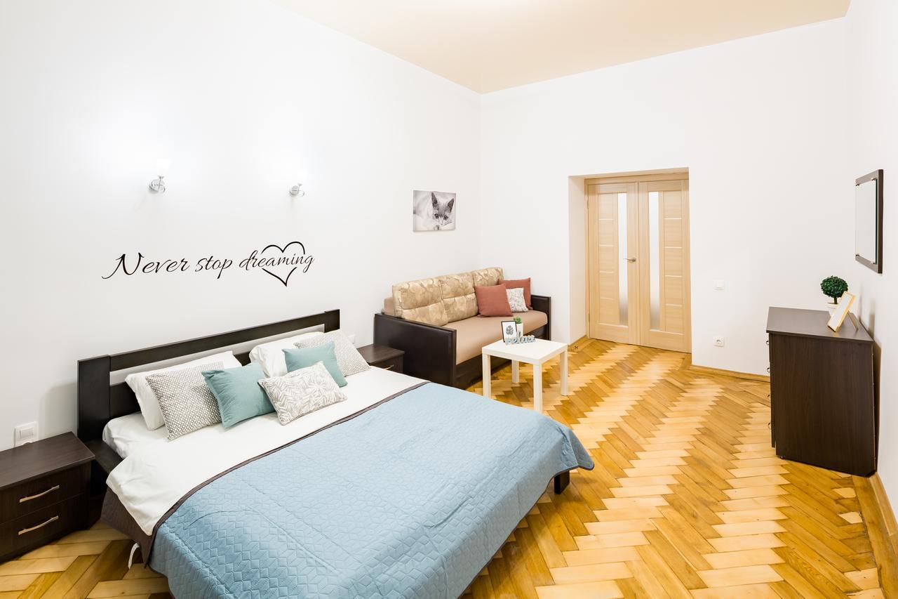 Bright And Cozy Apart With Balcony Lemberg Exterior foto
